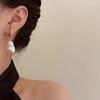 Vintage Elegance Irregular Imitation Pearl Water Drop Shape Earrings for Women New Trend Charm Jewelry Wedding Birthday Gift