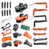 Black/Orange Complete Set Accessories Plastic Aircraft Arm High Quality RC Drone Spare Parts