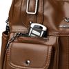 Soft Leather Large Capacity Shoulder Bag Middle-Aged Women's Bag Mother's Bag Commuter Multi-Pocket Crossbody Bag
