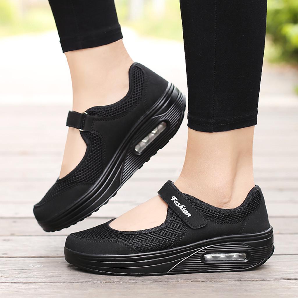Chaussures de sport décontractées respirantes et légères pour femmes