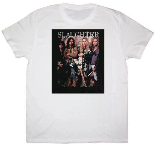 

Slaughter Music Band Graphic Print Unisex T-Shirt L