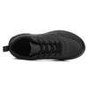 Shoes Spring and Autumn new all-black leather casual sports shoes lightweight waterproof and non-slip running travel shoes