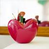 Heart Pen Holder For Desk Makeup Brush Organizer Multifunctional Makeup Brush Holder For Desk Valentine's Day 3D Table Decor