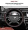 Genuine Leather Steering Wheel Cover for GAC 21 GS84M8M6GS53GA4 Aion V S ME580