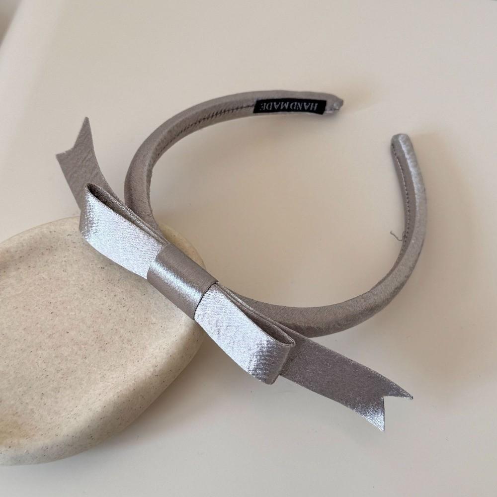 Thin Balletcore Hair Band Non-Slip Women Hairband Sweet Bow Headband  Hair Accessories