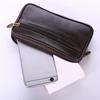 Wear-resistant Purse Phone Bag Cow Leather Men Waist Pack Belt Bags Coin Waist Bag Wear Belt Pocket
