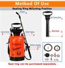 5L Pressure Sprayer Hand Pump Sprayers Nozzle Air Pressure Pump Lawn Agricultural Garden Tools Water Pump Pressure Sprayer