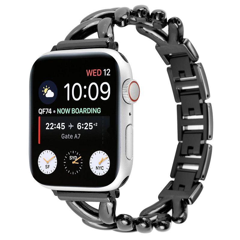 Love Heart Watch Straps for iWatch S11 Ultra 10 9 8 7 6 5 4 SE Band Slim Women Bracelet for iWatch 38 40 41 42 44 45 46 49mm