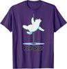 Polar Bear Pole Dancing Animal Cute Cool Wordplay Fun Unisex T-Shirt