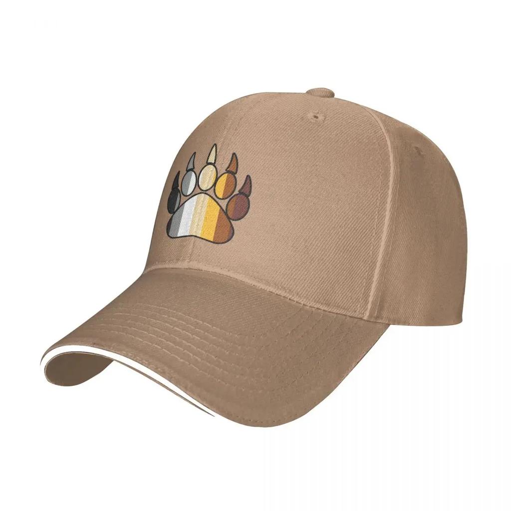 Bear Pride Paw Baseball Cap Gay Days Hunting Camping Adjustable Hip Hop Hats Spring Casual Print Unisex Women Baseball Caps
