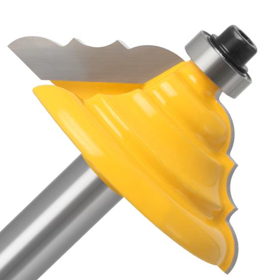 Molding Router Bit Wear Resistant High Precision Heat Resistant 8mm Shank Cabinet Door Edge Milling Cutter Woodworking