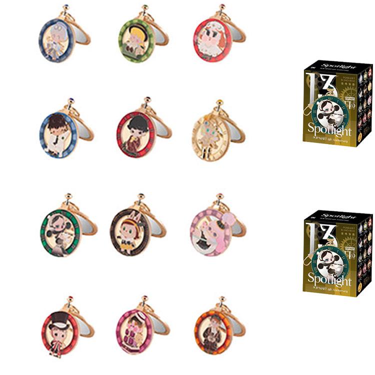 New POP MART Under The Spotlight T13 Anniversary Collection, Pendant Mystery Boxes Single Mystery Box/Full Box 12 Pcs PPMT-2310-0068