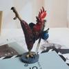 Funny Drunken Kung Fu Chicken Statue Creative Animal Miniatures Figurine Rooster Sculpture  Cabinet
