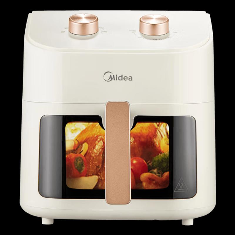 Midea 5L Visible Window Air Fryer Oven CN plug (adapter included)