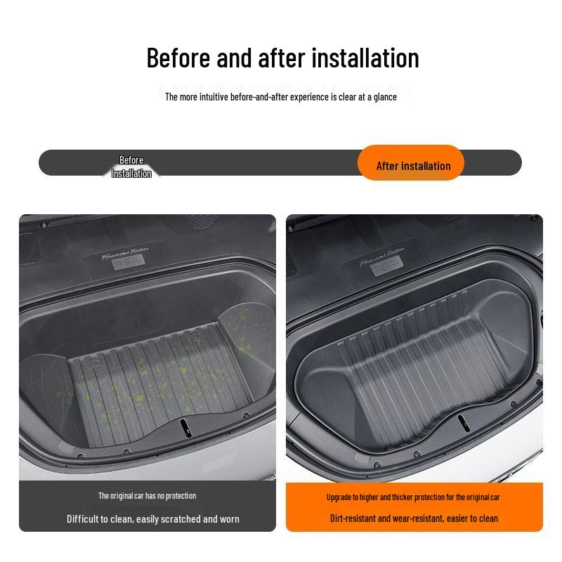 Waterproof TPE Protective Front Trunk and Rear Mat for Xiaomi SU7