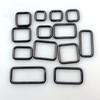 3.8MM Thick Iron Square Ring Buckle for Luggage and Webbing Adjustment
