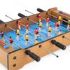 Multifunctional Wooden Table Football Ice Hockey 2-In-1, Double Competitive Entertainment Indoor Board Games Sports Toys