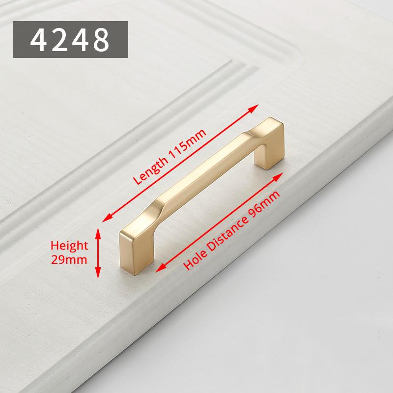 Zinc Alloy Pearl Gold Cabinet Knobs Kitchen Door Handles Drawer Cupboard Door Handle Cabinet Handles for Furniture Hardware