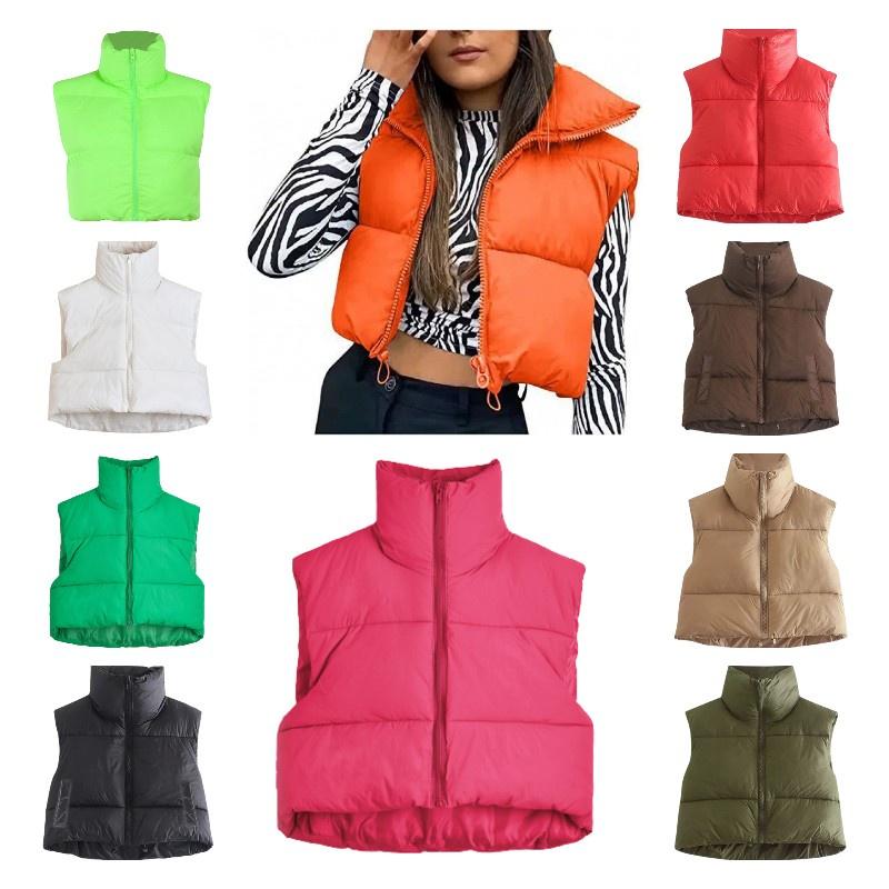 Vest Women Winter Intensification Stand Collar Sleeveless Vest Coat Gift Girls