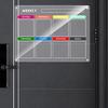 Stylish Acrylic Memo Pad with Magnet Durable Fridge Reminder Whiteboard for Home