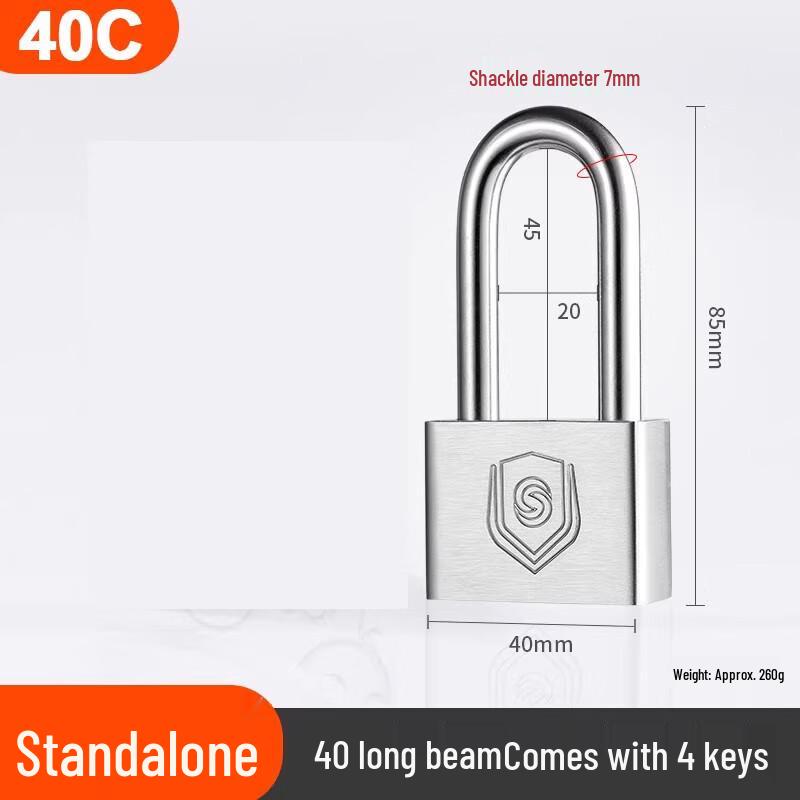 AVADEN Stainless Steel Outdoor Padlock