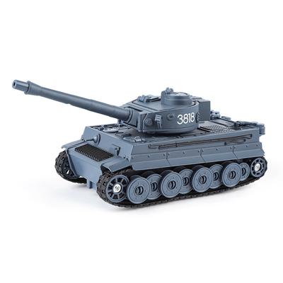 Fújás 1/37 Méretarány Német Panzerkampfwagen VI Ausf.E Tiger I Ötvözet Fröccsöntött Modell Tank Hanggal és Fénnyel Gyerek Játék Ajándékok Kiállítási Dísztárgyak