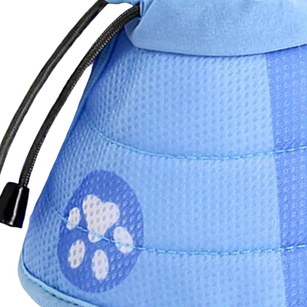 Collare Elisabettiano, Traspirante Anti Graffio, Morso, Protezione Recupero Gatto Collo Cono per Cani