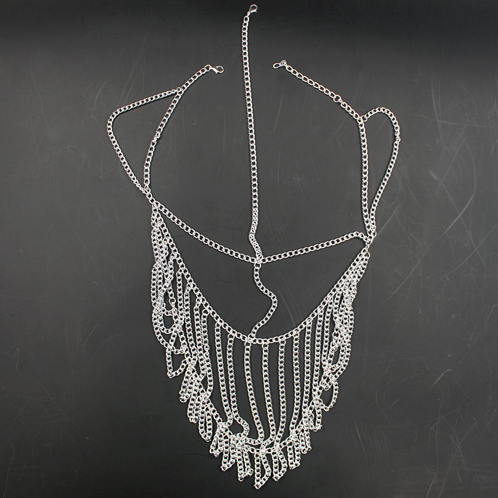 Chaîne de tête décorative hijab style punk européen et américain pour femmes, masque facial