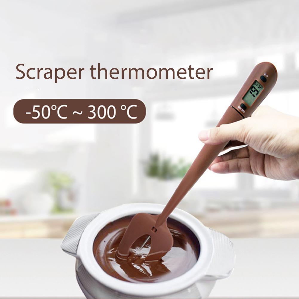Digital Spatula Thermometer Cooking Chocolate Baking Stirring Temperature Meter