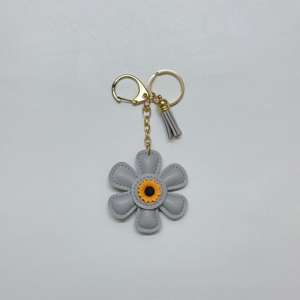 Nuevo Colgante Llavero Girasol Pequeño Fresco Moda Colgante para Bolso de Niñas