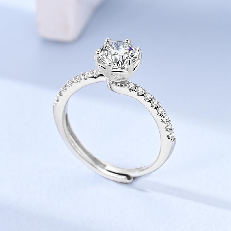 Authentic copper Round Zirconia Ring Women Accessory Twisted Intertwined Ring Valentines Day Fine Wedding Gifts Jewellery Set