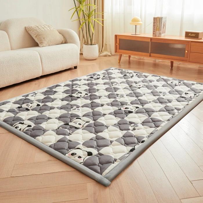 

Новый зимний утолщенный матрас из молочного флиса, бытовой класс А, детский флисовый татами-подушка, подушка для гостиной 80x190cm 1pcs