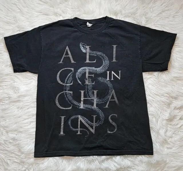 Alice in Chains Snake Grunge T-shirt MensY2K XXXL