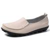 Women Flat Shoes Woman Soft Casual Shoes Leather Flats Ladies Shoes Femme Slip On Loafers Plus Size