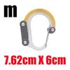 Portable Aluminum Alloy Multi-functional Climbing Keychain Buckle