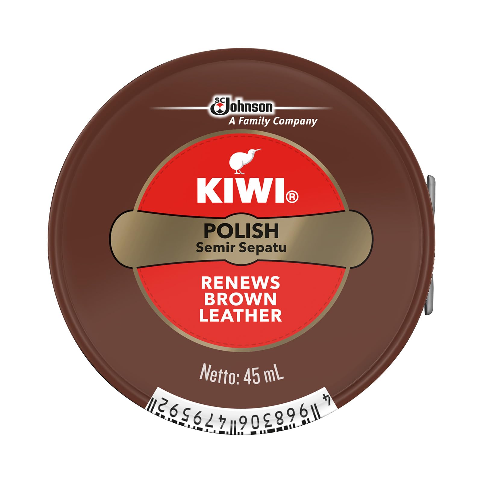 

Крем для обуви KIWI Oily Shoe Cream для коричневых оттенков 45 мл