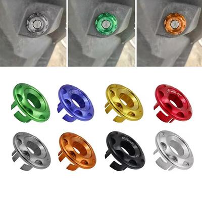Aluminiumlegierung Motorrad Zündschalterabdeckung Schlüsselschalter Schutzring Schlossabdeckung Für Yamaha Fuego JOG ZY100T AVENUE RSZ Vino