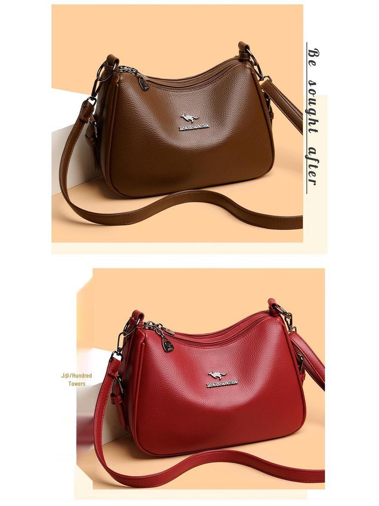 Elegant Women's 2025 Versatile Crossbody Bag: Large Capacity, Single Shoulder, Perfect for Casual or Commuting.