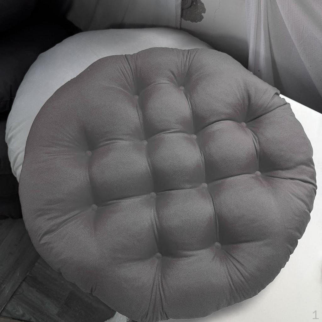 24 Inch X Patio Seat Cushion, Chair Pad, Washable, Round, Removable, Waterproof, Outdoor