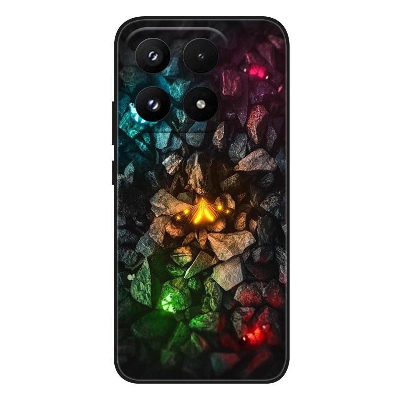 Xiaomi 17 Kılıfı 15 T Pro Kılıf Siyah Silikon Yumuşak Arka Kapak Kılıfı Xiaomi 15T 5G 15T Pro 5G Telefon Kılıfı Kapak 15TPro Funda İçin