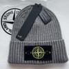 Winter Knitted Hat Outdoor Windproof Cold Proof Compass Decoration Warm Hat