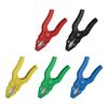 50A Insulated Alligator Clip Premium Copper Construction Secure Electrical Testing Clamps for Engineers