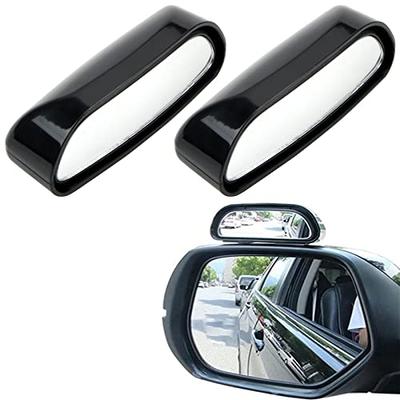 DFsucces Car Auxiliary Mirror, Side Mirror for Automobiles, Adjustable Angle, Rear Viewing, Blind Spot