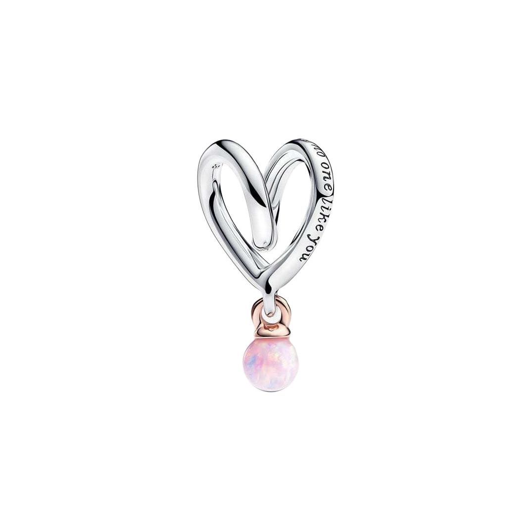 Pandora Heart Shaped Design 925 Silver Pendant Women pendant 783242C01 Default Packaging