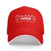 Summer Classic 60 Birthday Decorations 60yr 1966 60th Birthday Baseball Cap Outdoor Gym Fitted Retro Print Sun Hip Hop Hats