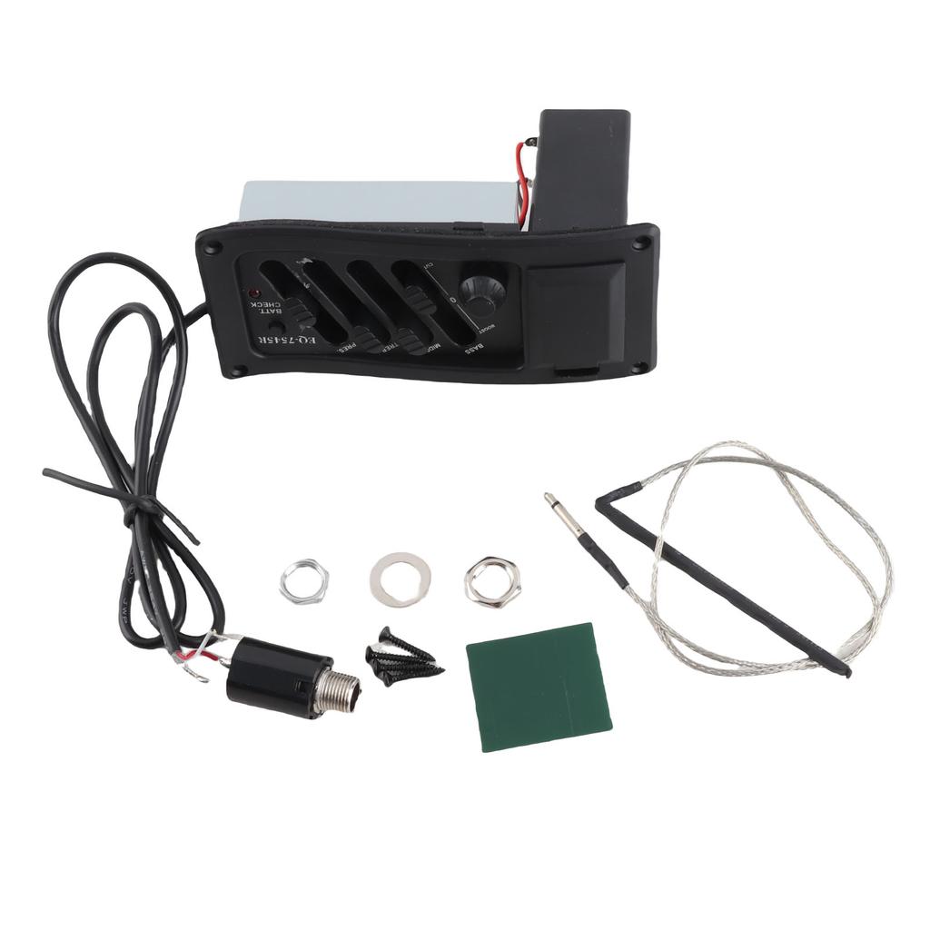 Gitarren-Tonabnehmer 4-Band Akustikgitarren-Wandler 7545R Musikinstrumentenzubehör