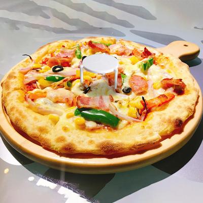 100Pcs Pizza Holders Anti-Sticking Protection Oil-proof Useful Takeaway Box Tripod for Home