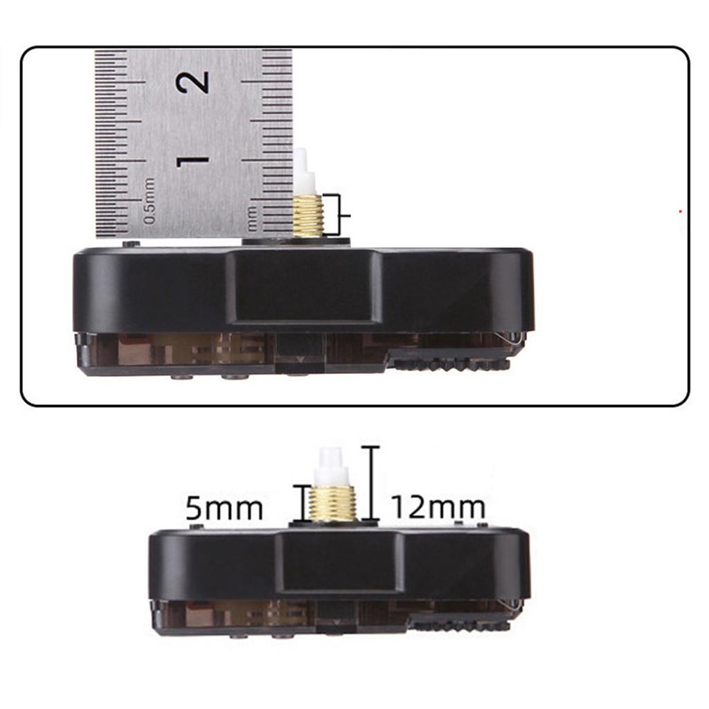 Clock Movement Mechanism Replacement Accurate Silent Wall Clock Mechanism for Repair Crafts Jump Seconds