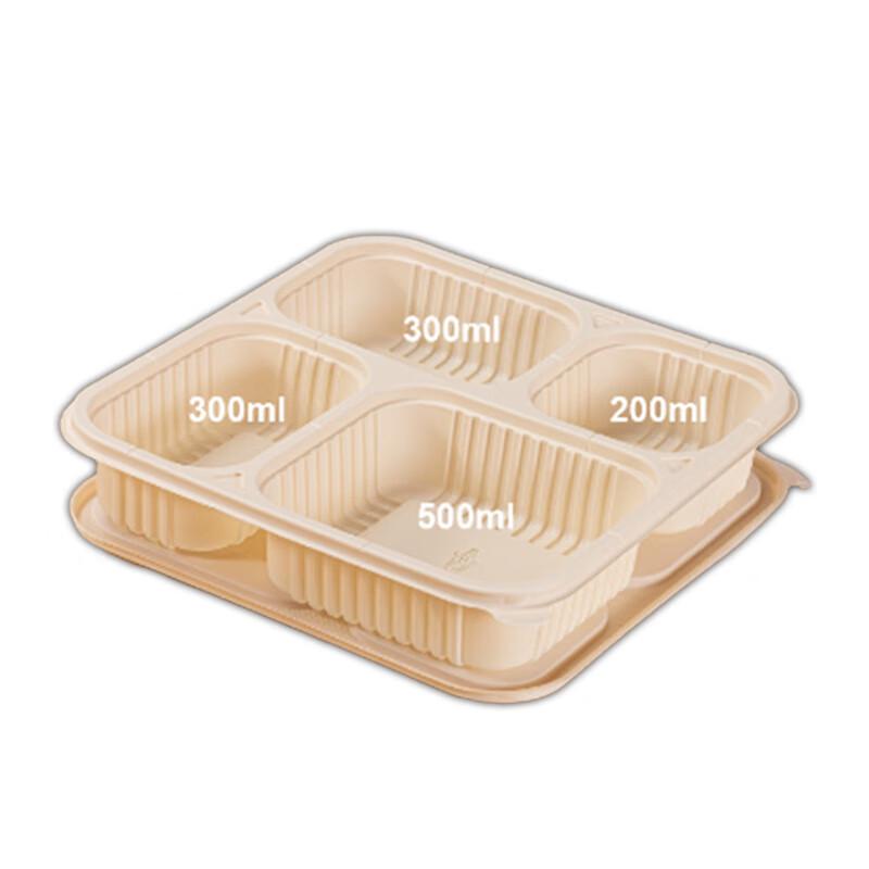 Ronghe Biodegradable Corn Starch Disposable Lunch Boxes