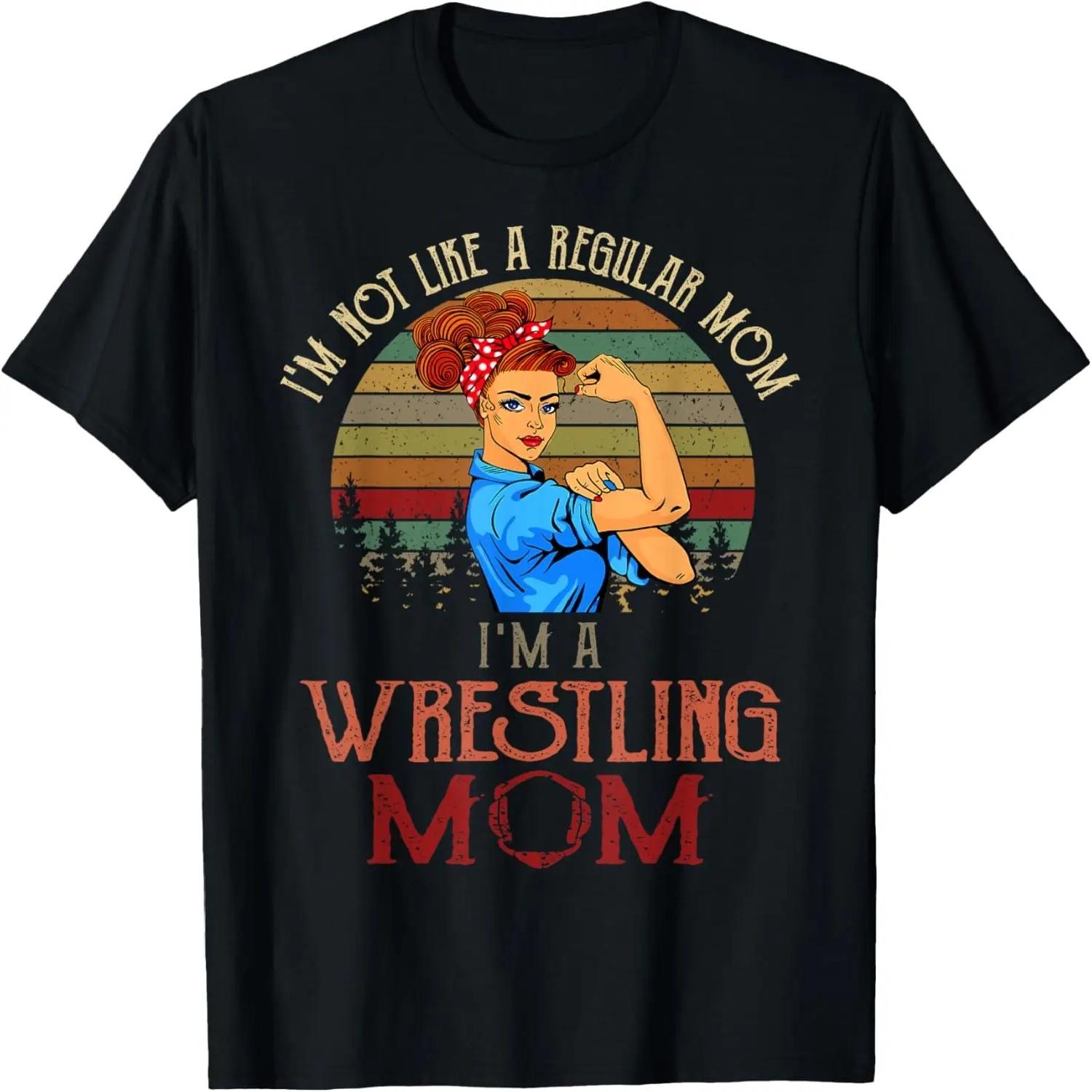 I m Not Like A Regular Mom I m A Wrestling Mom T-Shirt XXXXXL разноцветный